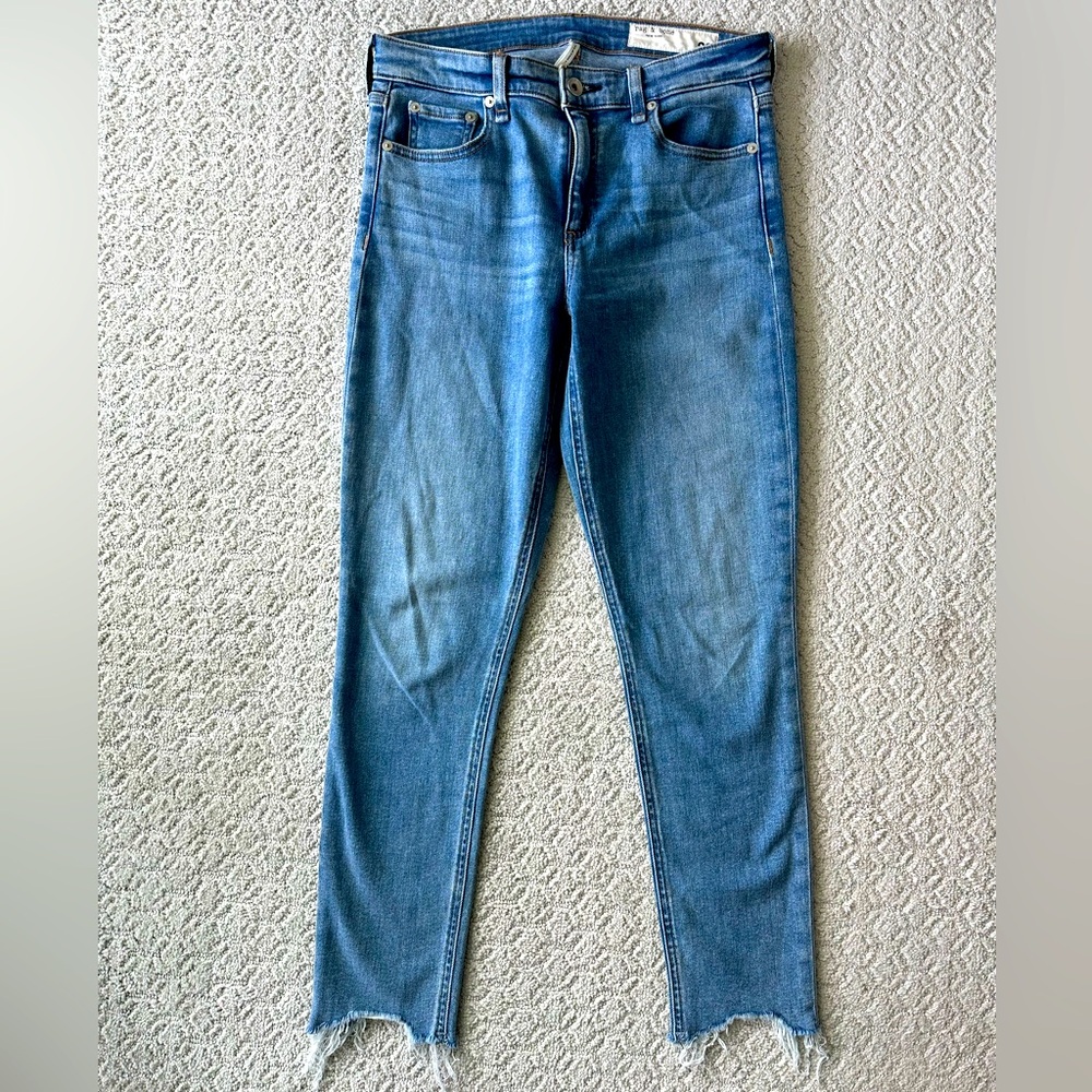 Rag & Bone Cate mid-rise ankle skinny